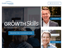Tablet Screenshot of cloudtownsend.com